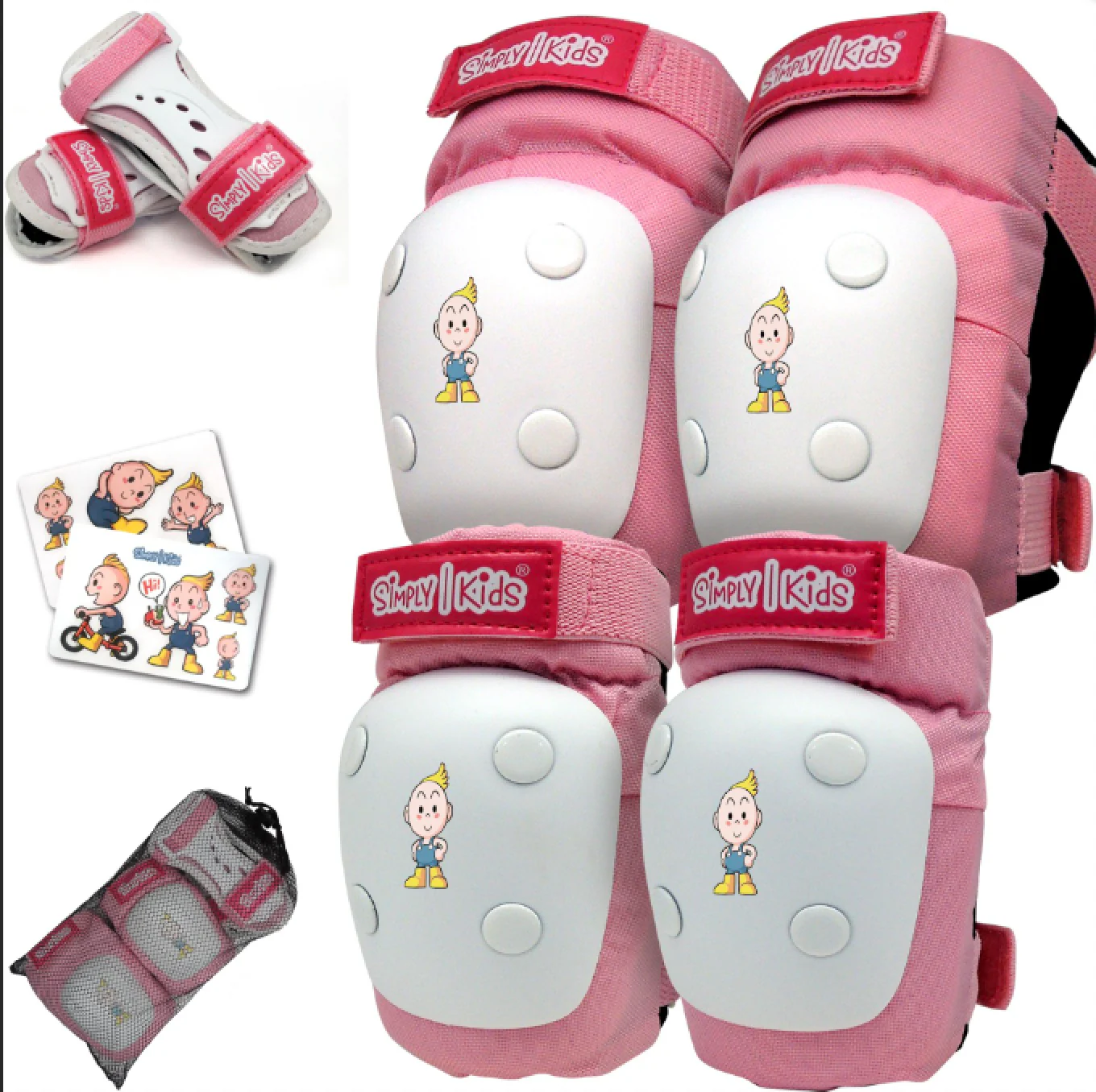 Hardsoft Kids Elbow and Knee Pads